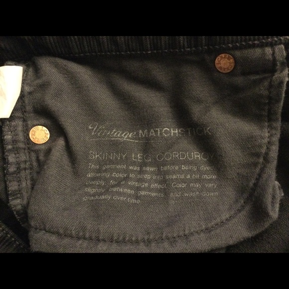 J. Crew City Fit Dark Grey Corduroy Pant - Picture 5 of 5
